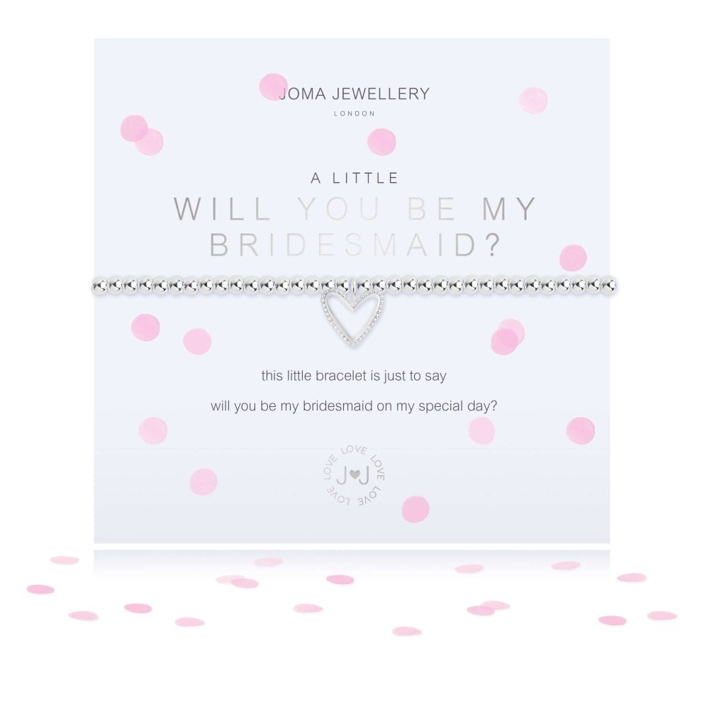 A Little | Will You Be My Bridesmaid | Bracelet | 17.5cm Stretch