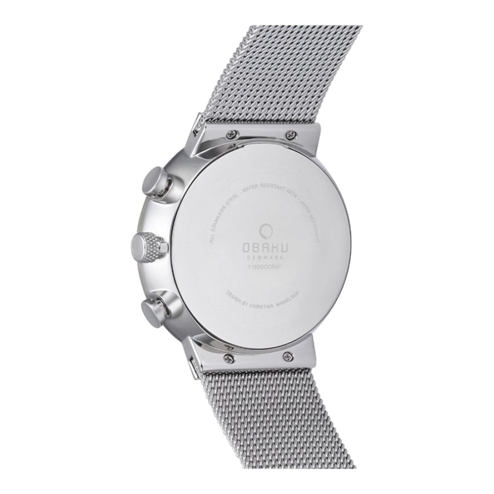STORM - ONYX Stainless Steel Chronograph Watch