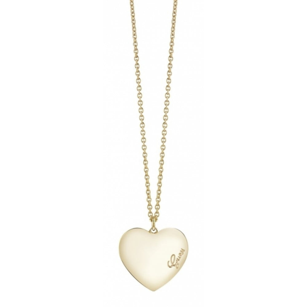 Gold Plated Heart Pendant Necklace