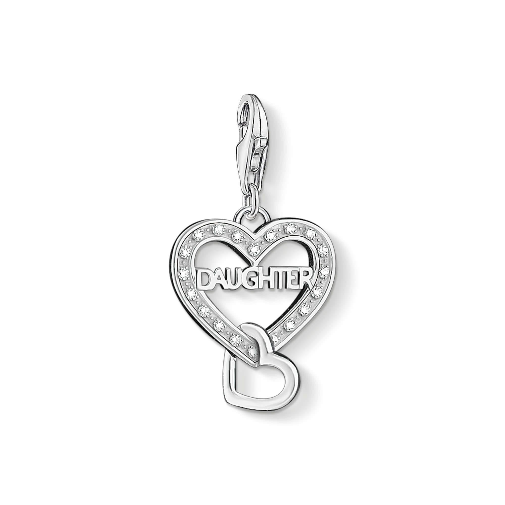 Charm pendant DAUGHTER
