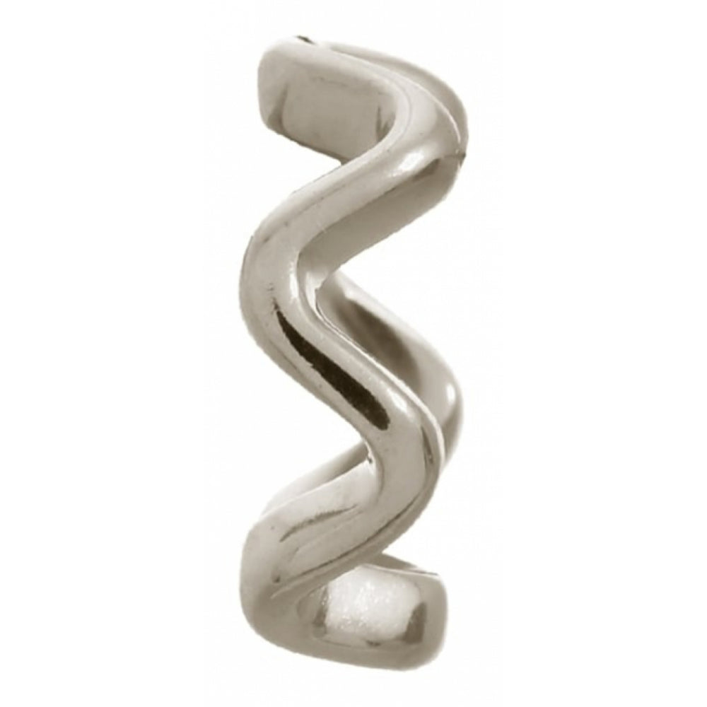 Sterling Silver Wave Charm
