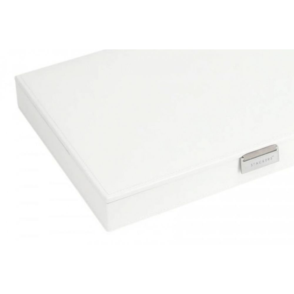White Supersize Lidded Stacker