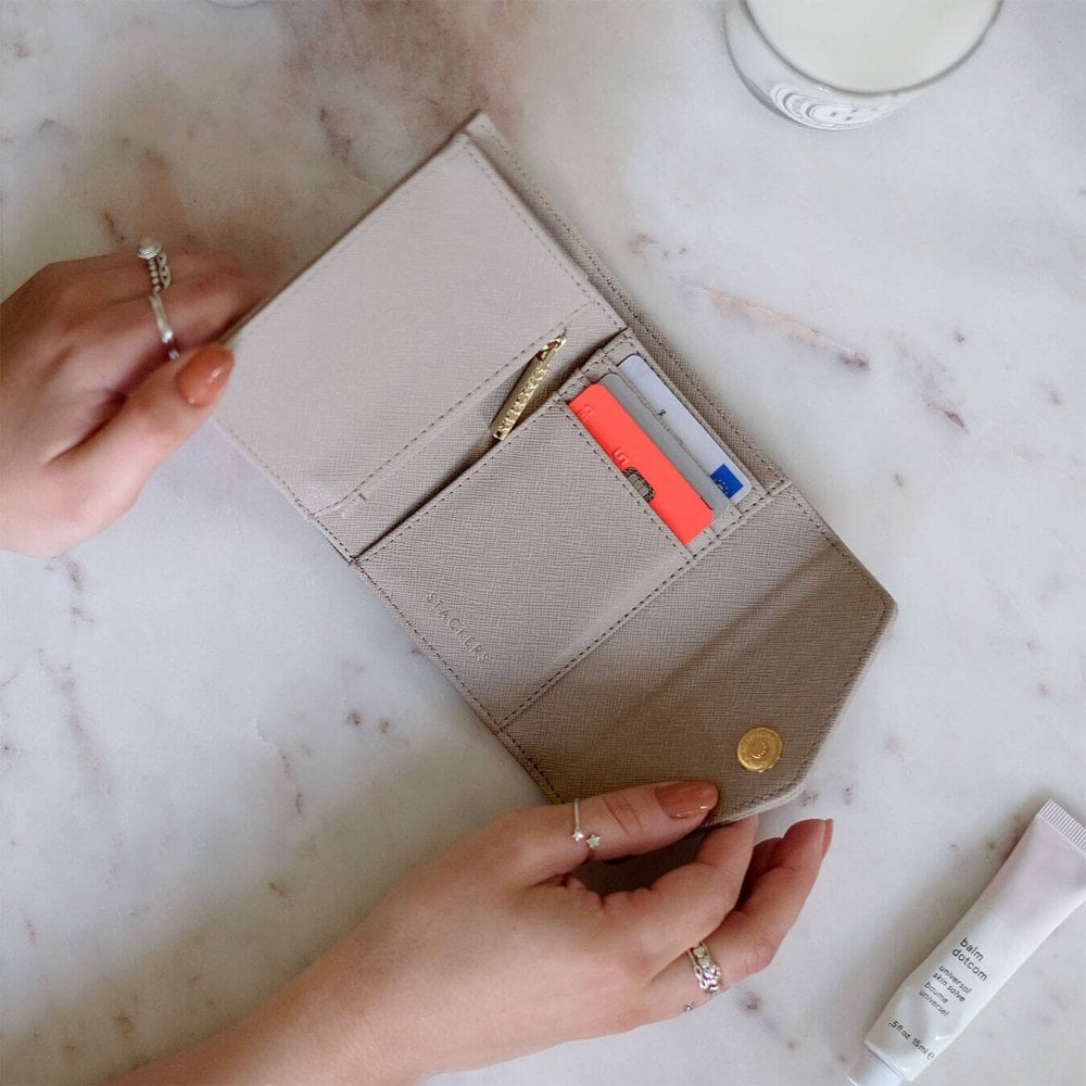 Taupe Purse