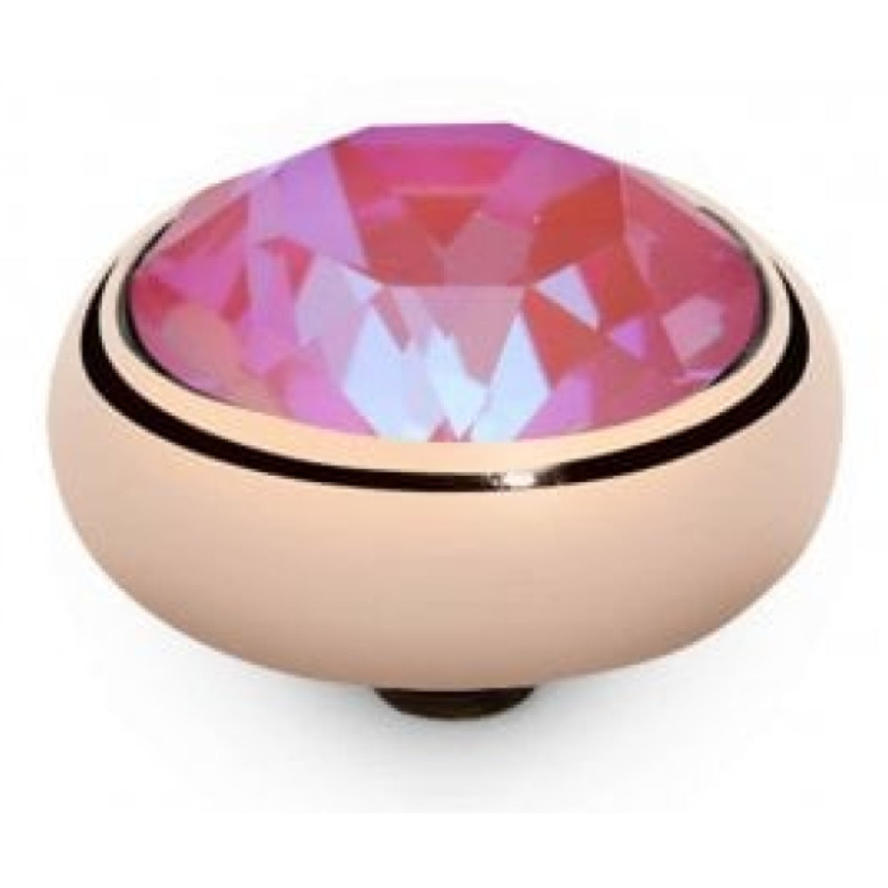 Lotus Pink Delite Crystal Interchangeable Top Sesto (Rg/P)