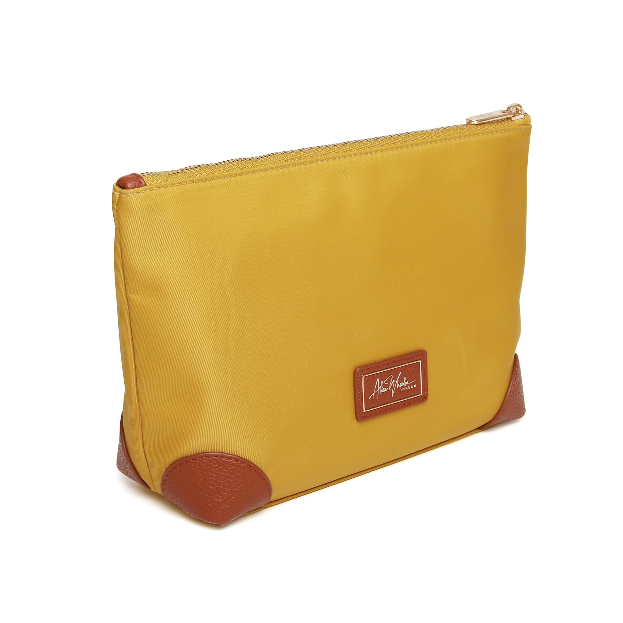 Harrow Travel Bag/Pouch In Ochre