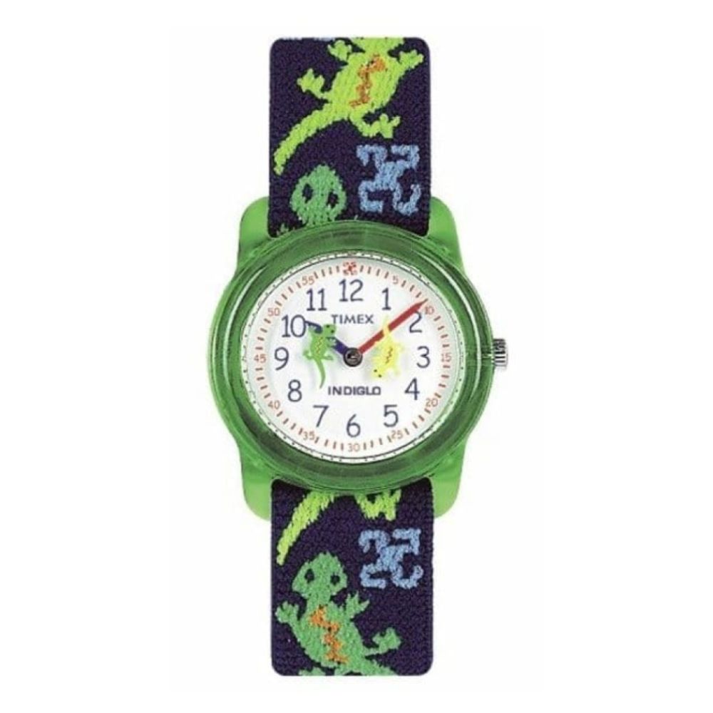Youth Kidz Gecko's Green Stretch Band Wrist Watch