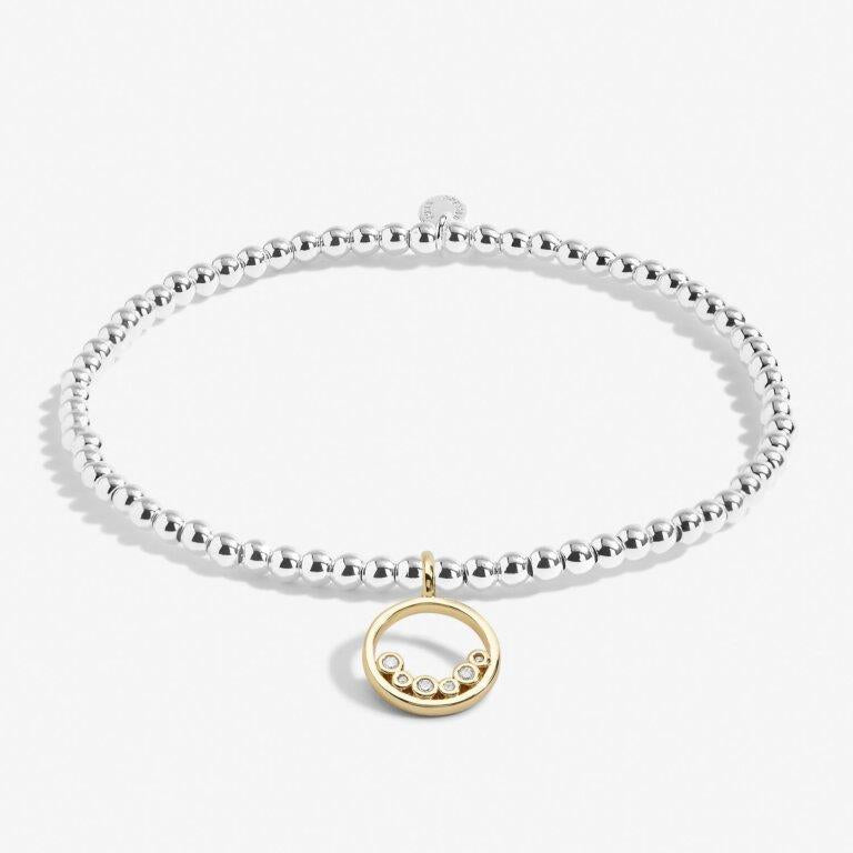 A Little 'Courage' Silver & Gold Plated Bracelet