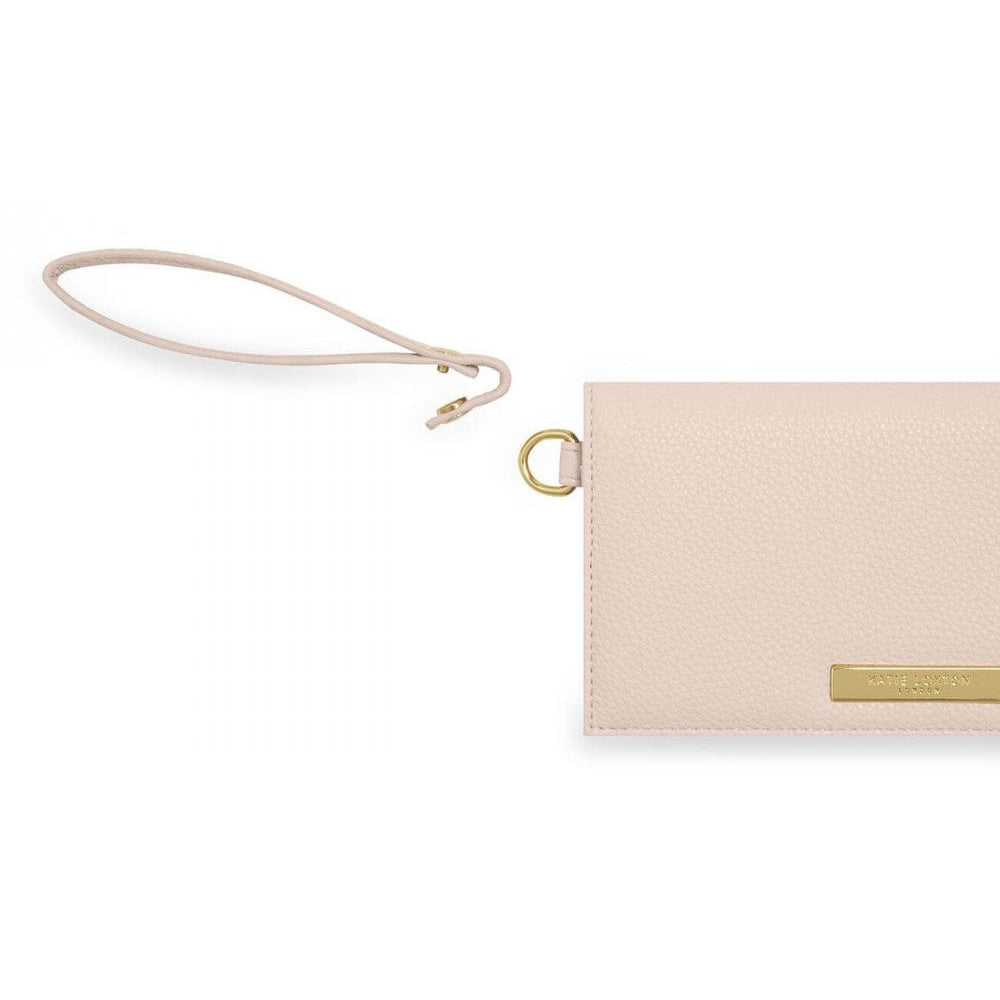 Cleo Wristlet | Nude Pink | 10 X 19 Cm