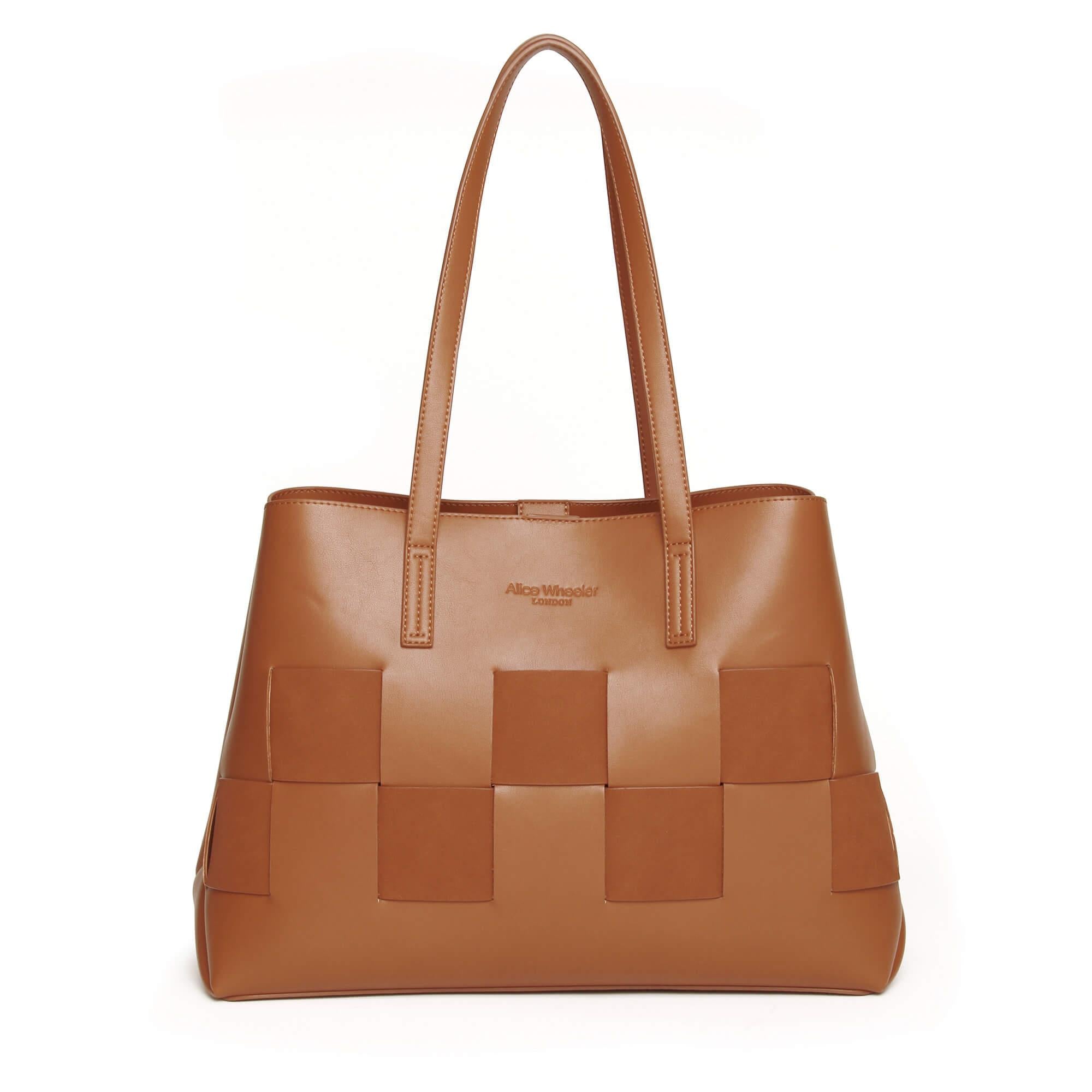 Milan Tote Bag In Tan