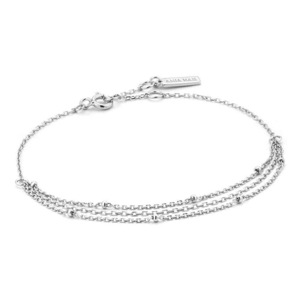 Fringe Draping Swing Bracelet Silver