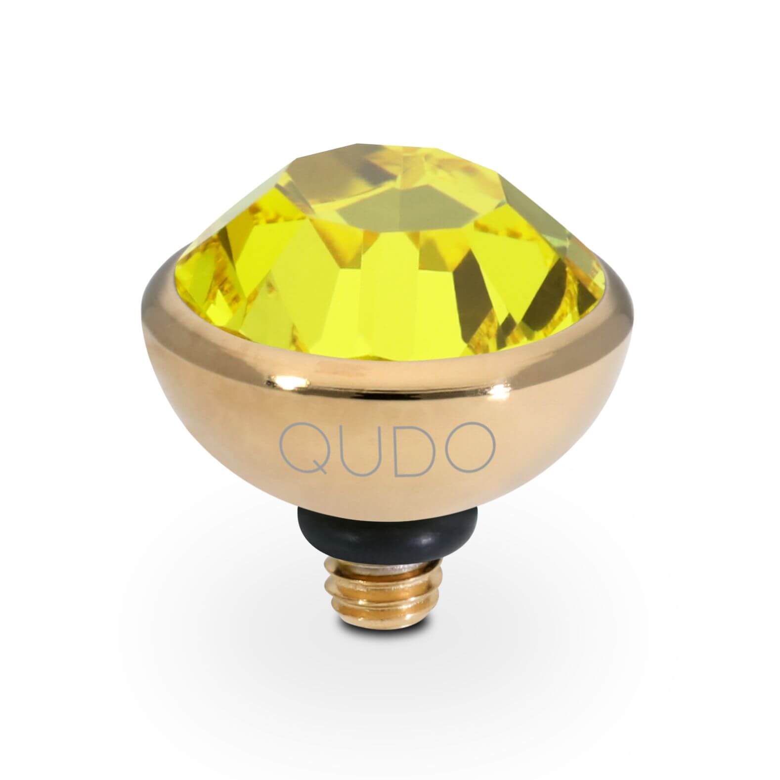 BOTTONE (G/P) 10mm Citrine Ring Top