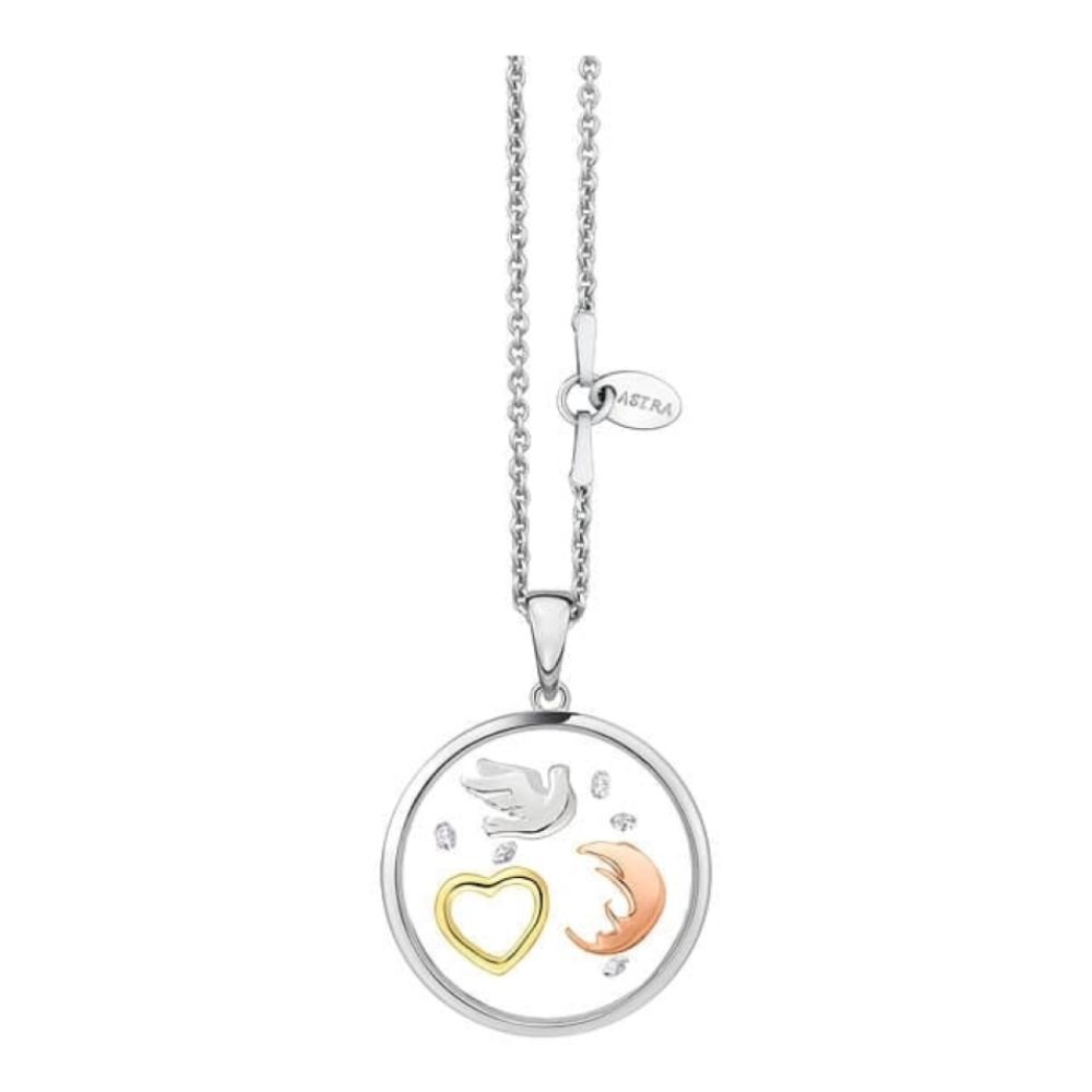Calm In Your Heart Necklace (PA5247 CZ)