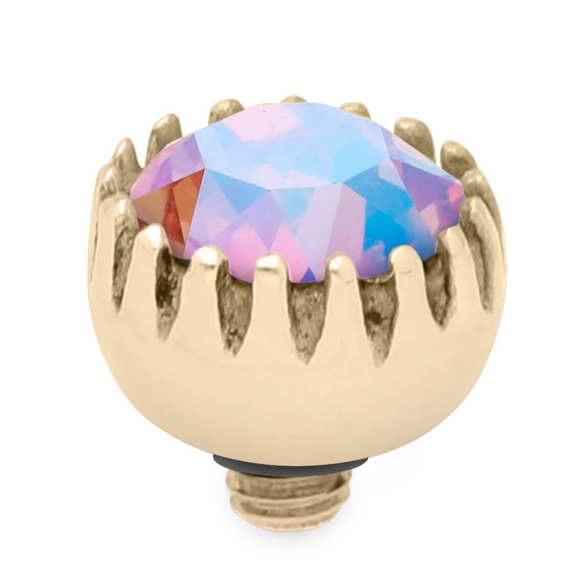 London Small (G/P) 8mm Light Rose Shimmer Top