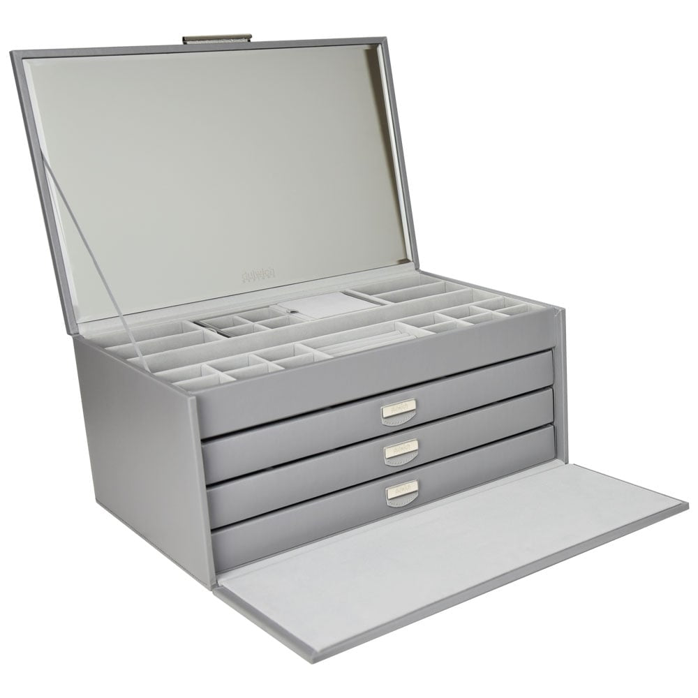 Grey Extra Large Jewellery Box