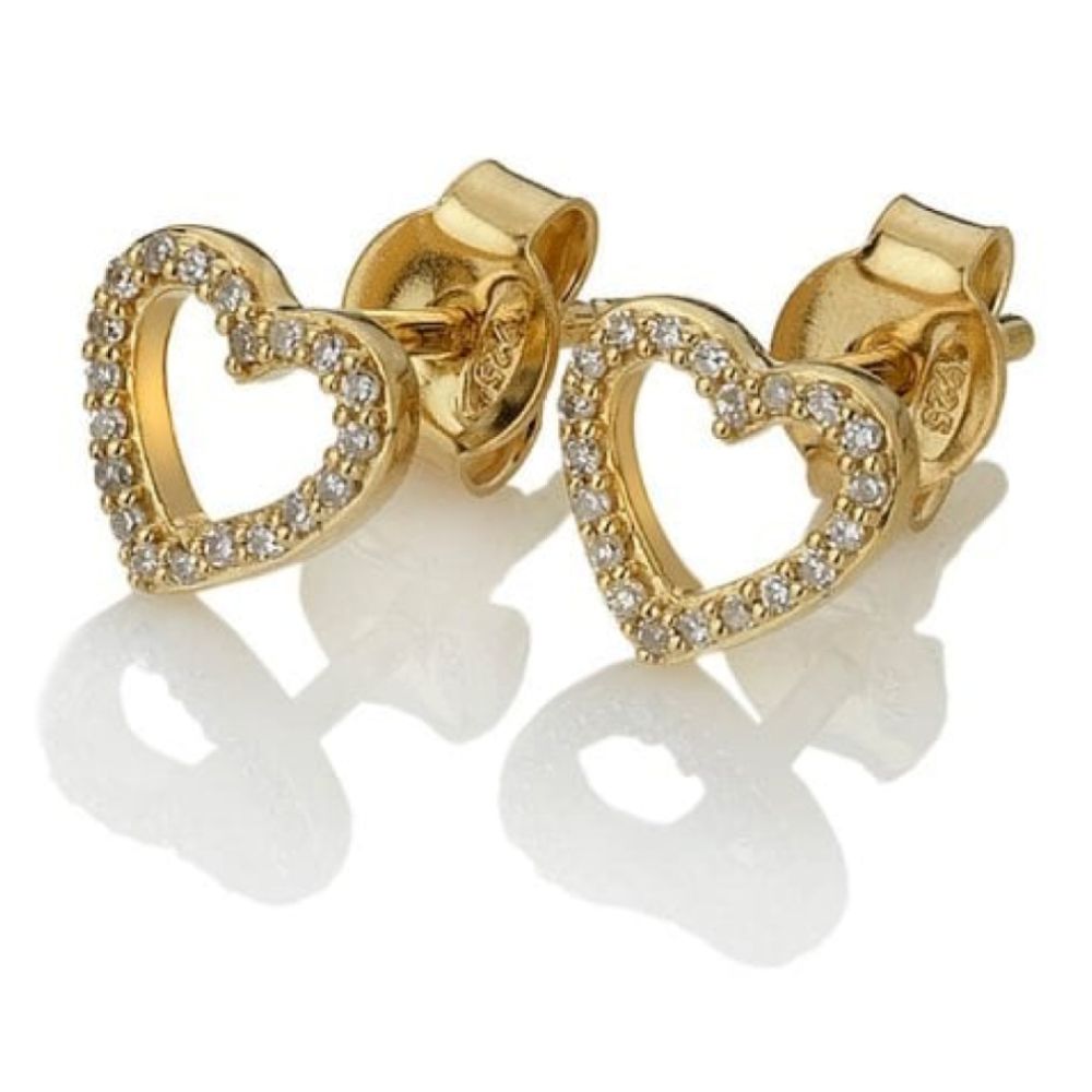 Ripple Earrings - Yellow Gold