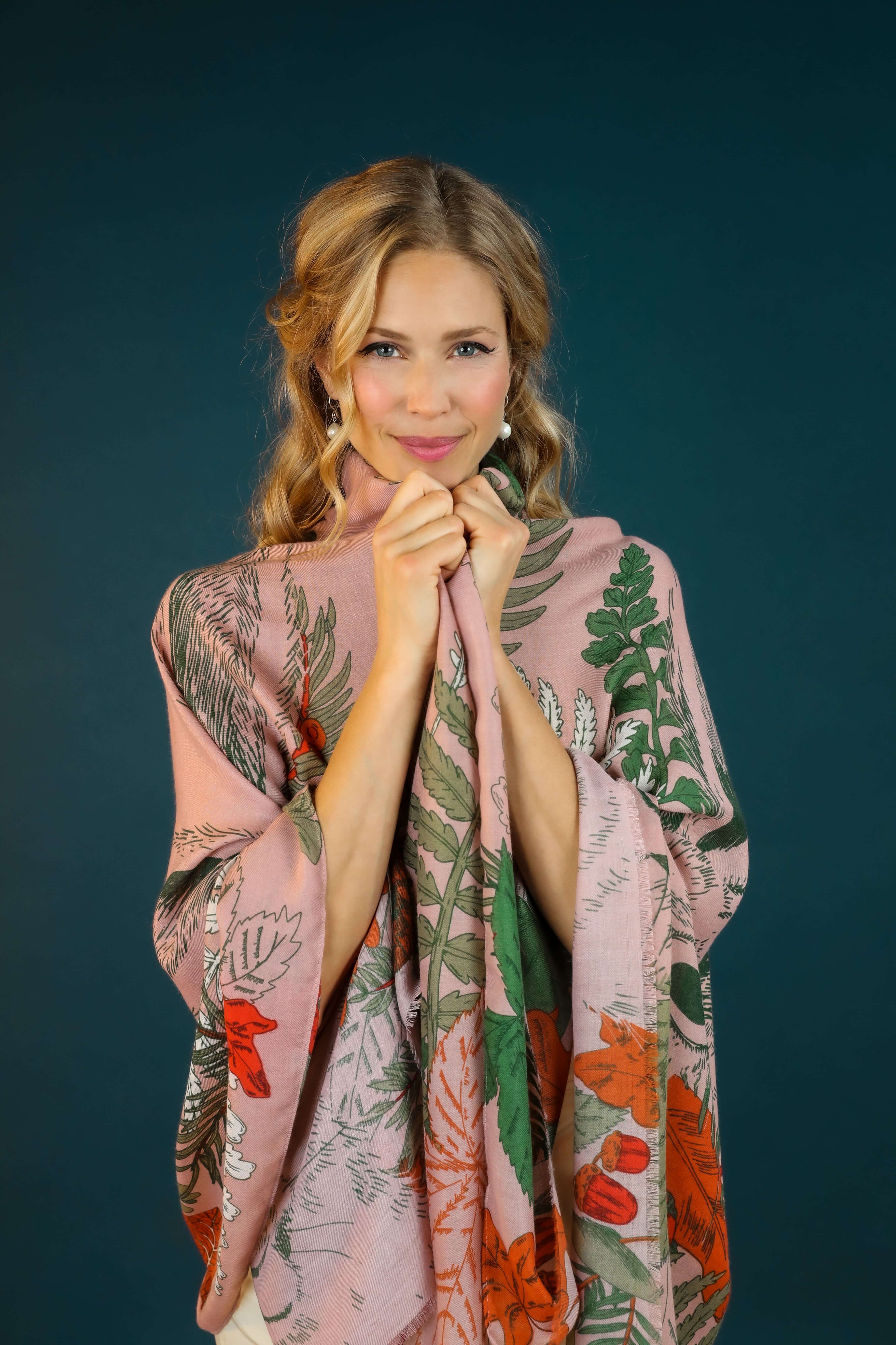 Happy Hare Printed Scarf