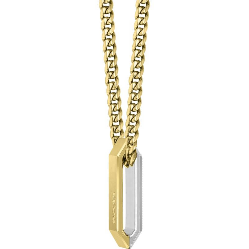 Carter Gold Plated Chain Gents Necklace