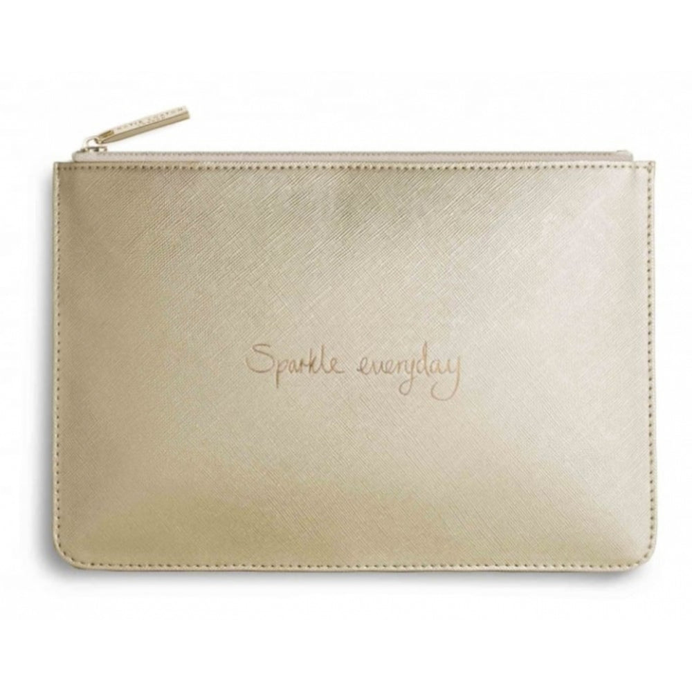 Perfect Pouch - Sparkle Everyday - Metallic Gold