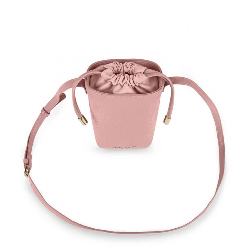 Cece Drawstring Crossbody Bag | Pink