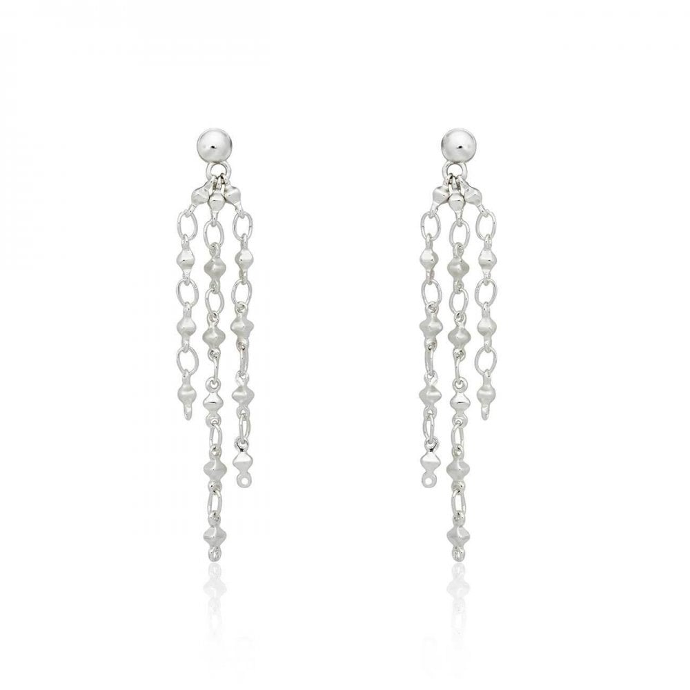 Riva | Silver | Multi Chain | Earrings
