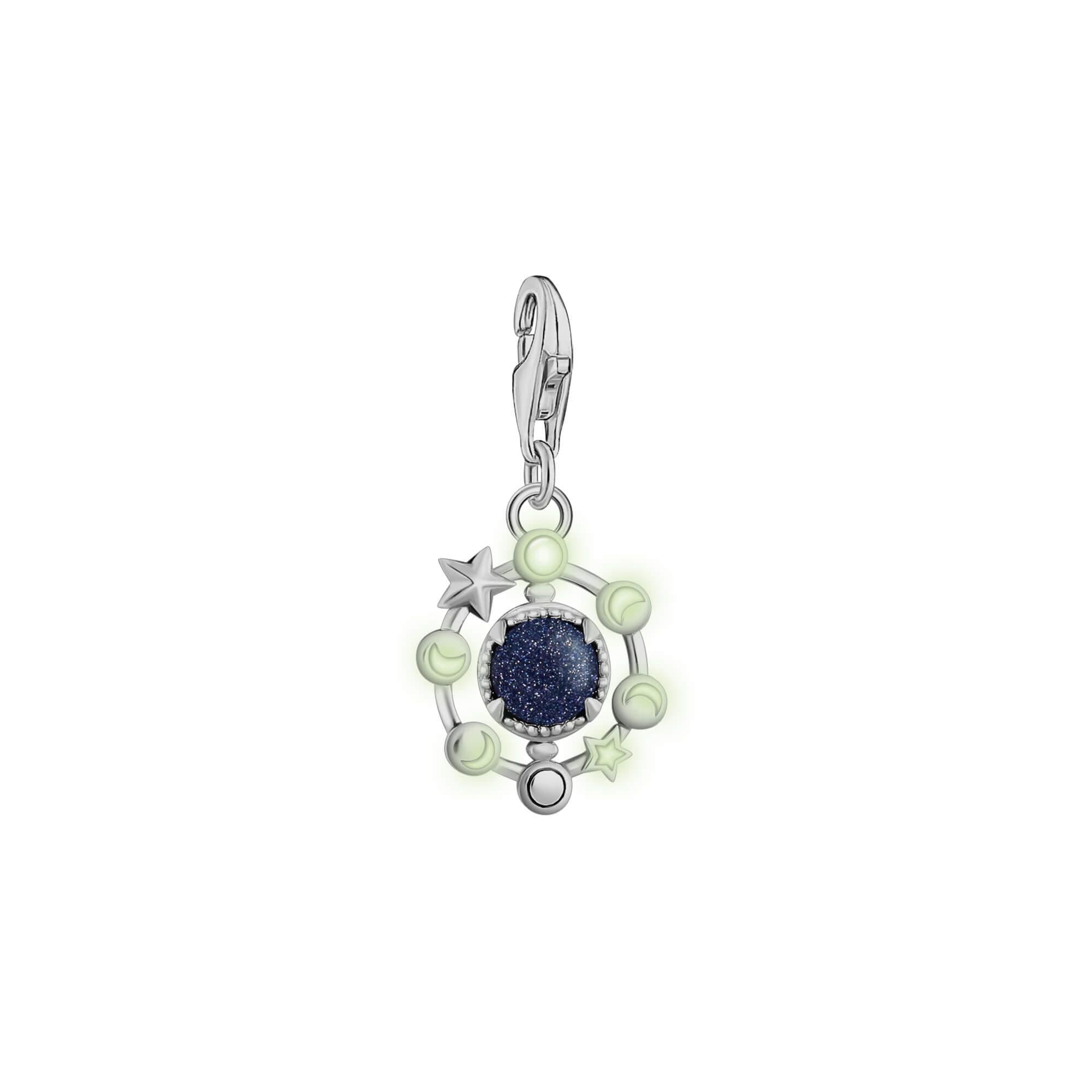 Moon Phase Charm Pendant