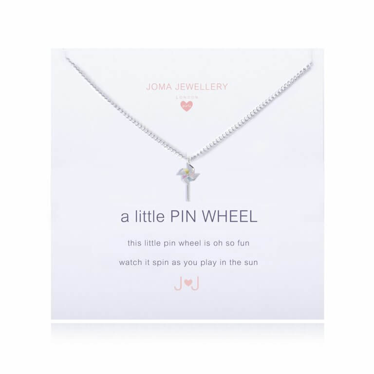 A Little Pin Wheel Necklace