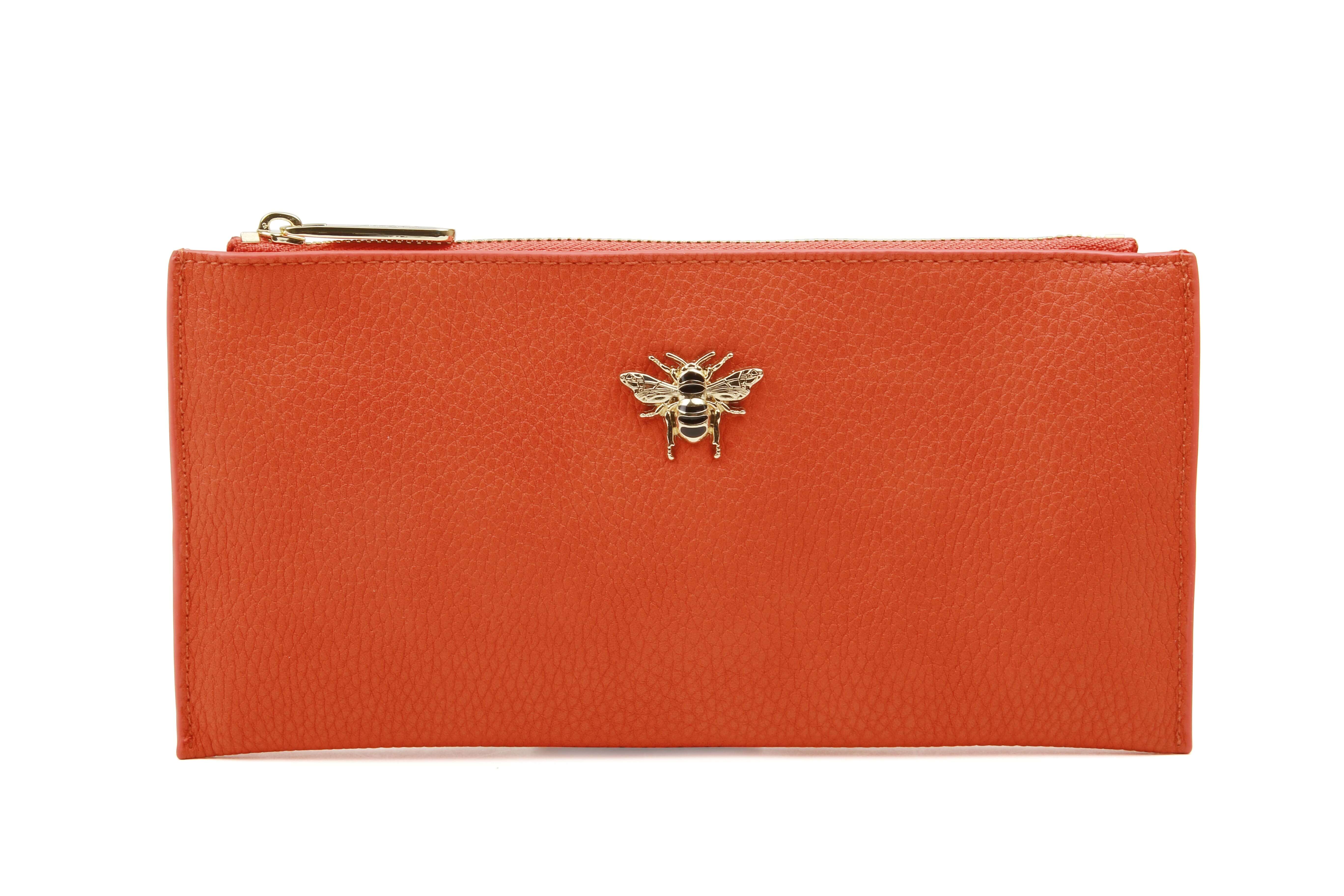 Brunel Slimline Purse In Orange