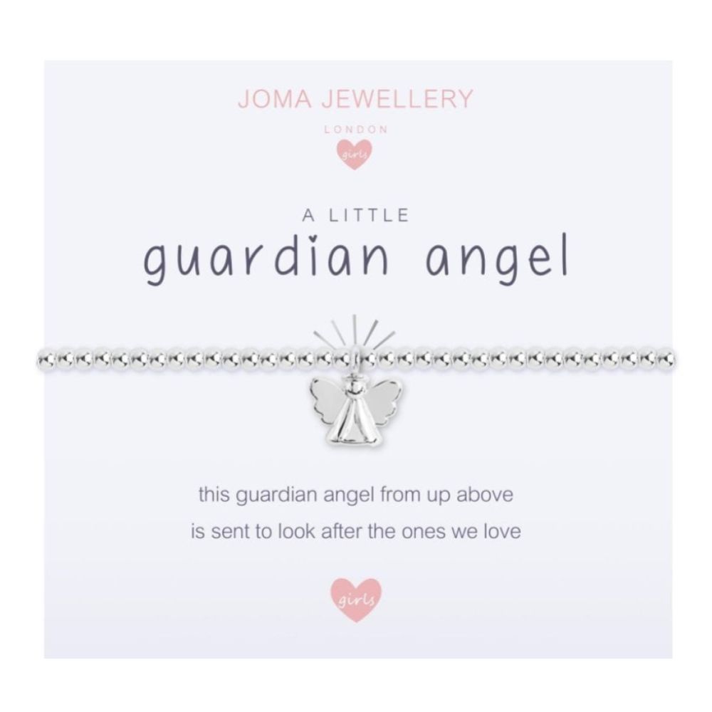 A Little - Guardian Angel - White Bracelet