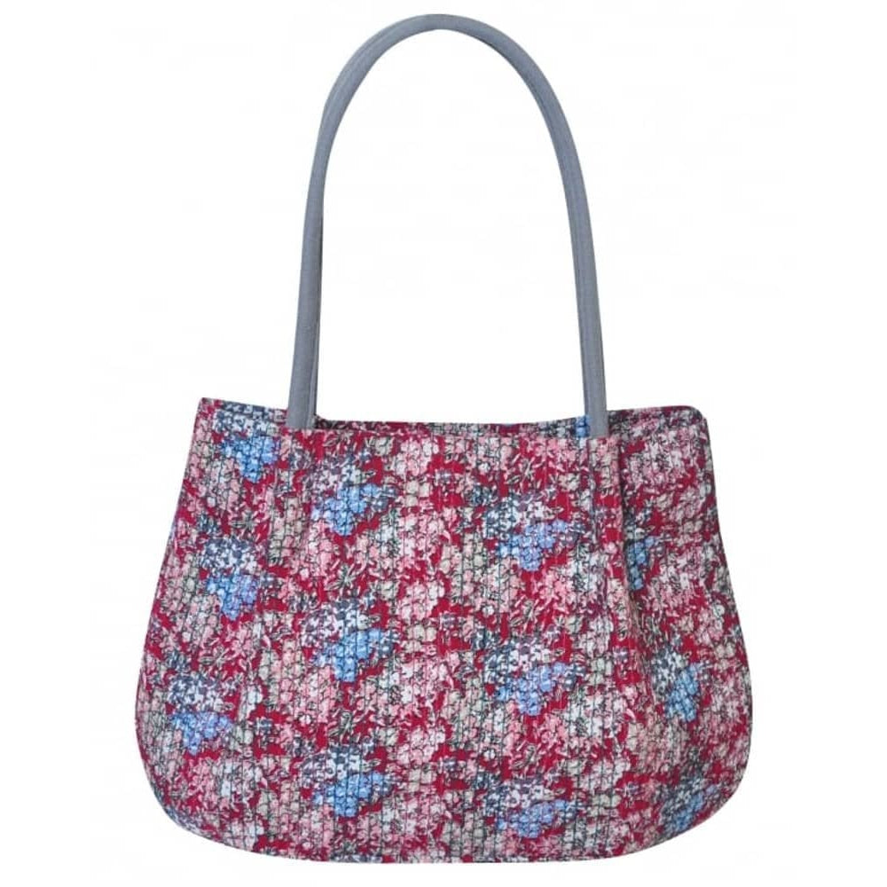 Red Stitched Freya Bag