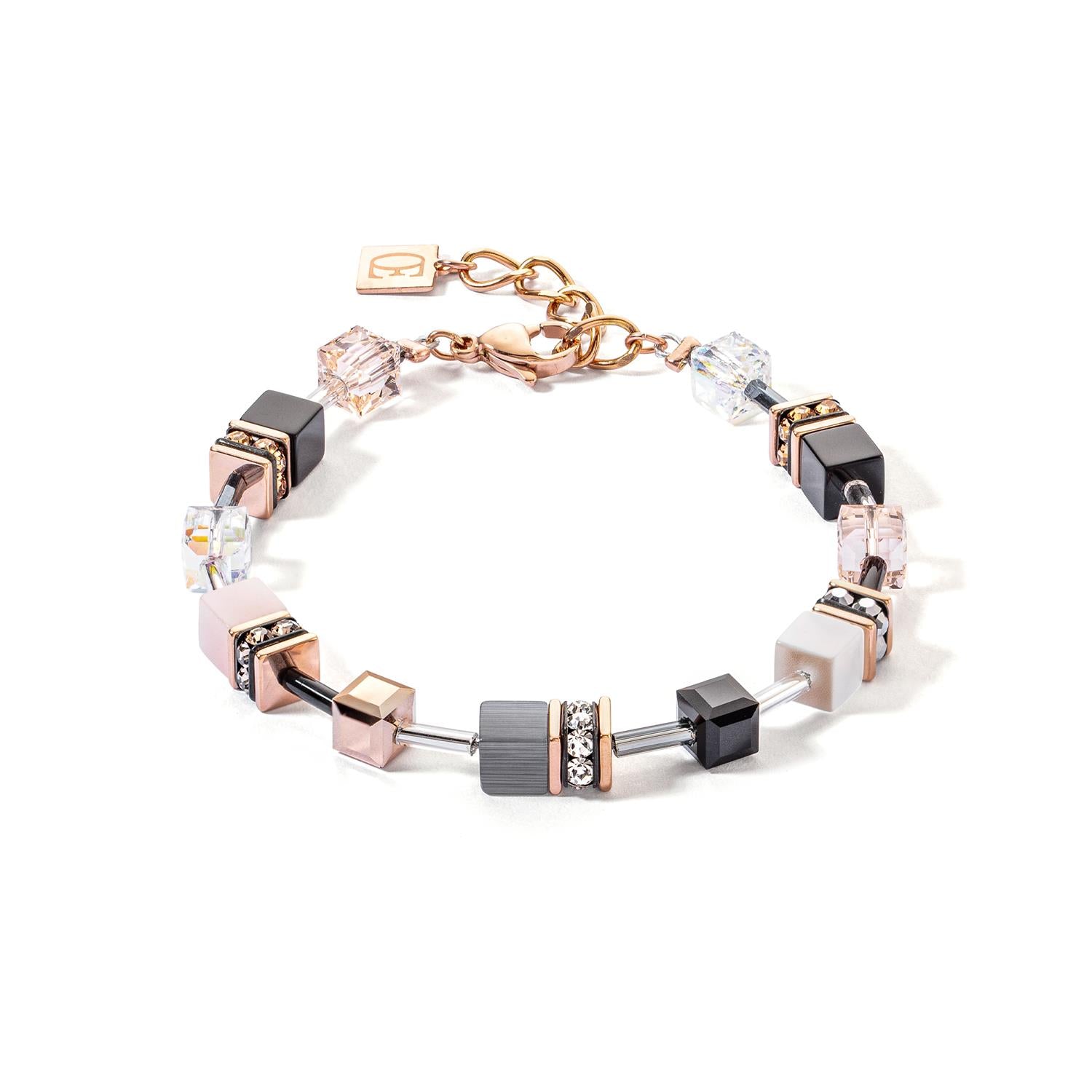 GeoCUBE Iconic Rose Gold Soft Bracelet