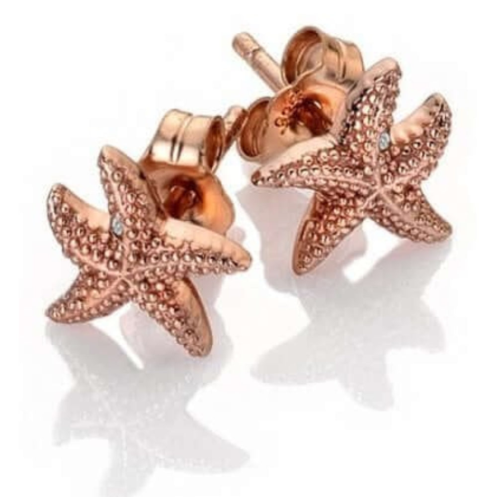 Rose Gold Plated Eternal Love Earrings