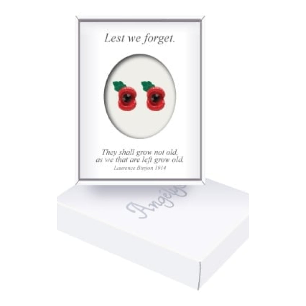 Poppy Stud Earrings 5mm x 10mm