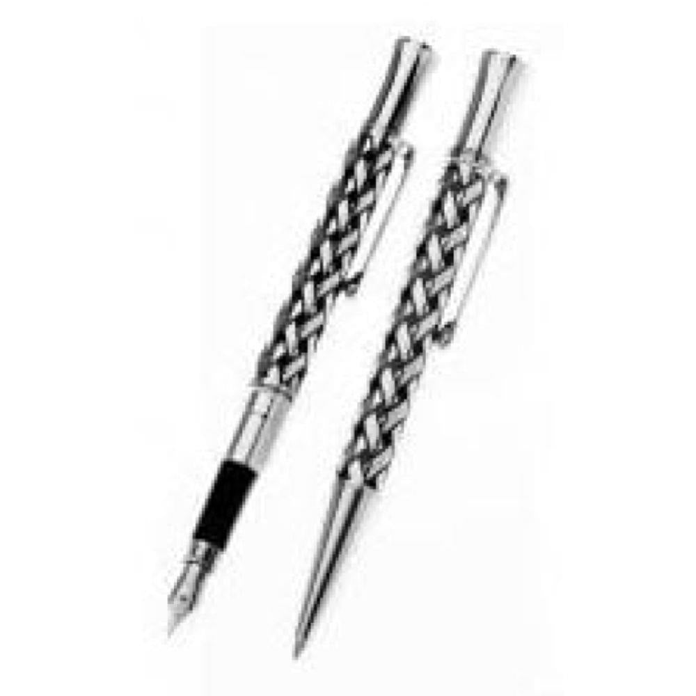 Celtic Plaid Knot Ballpoint and Fountain Pen set