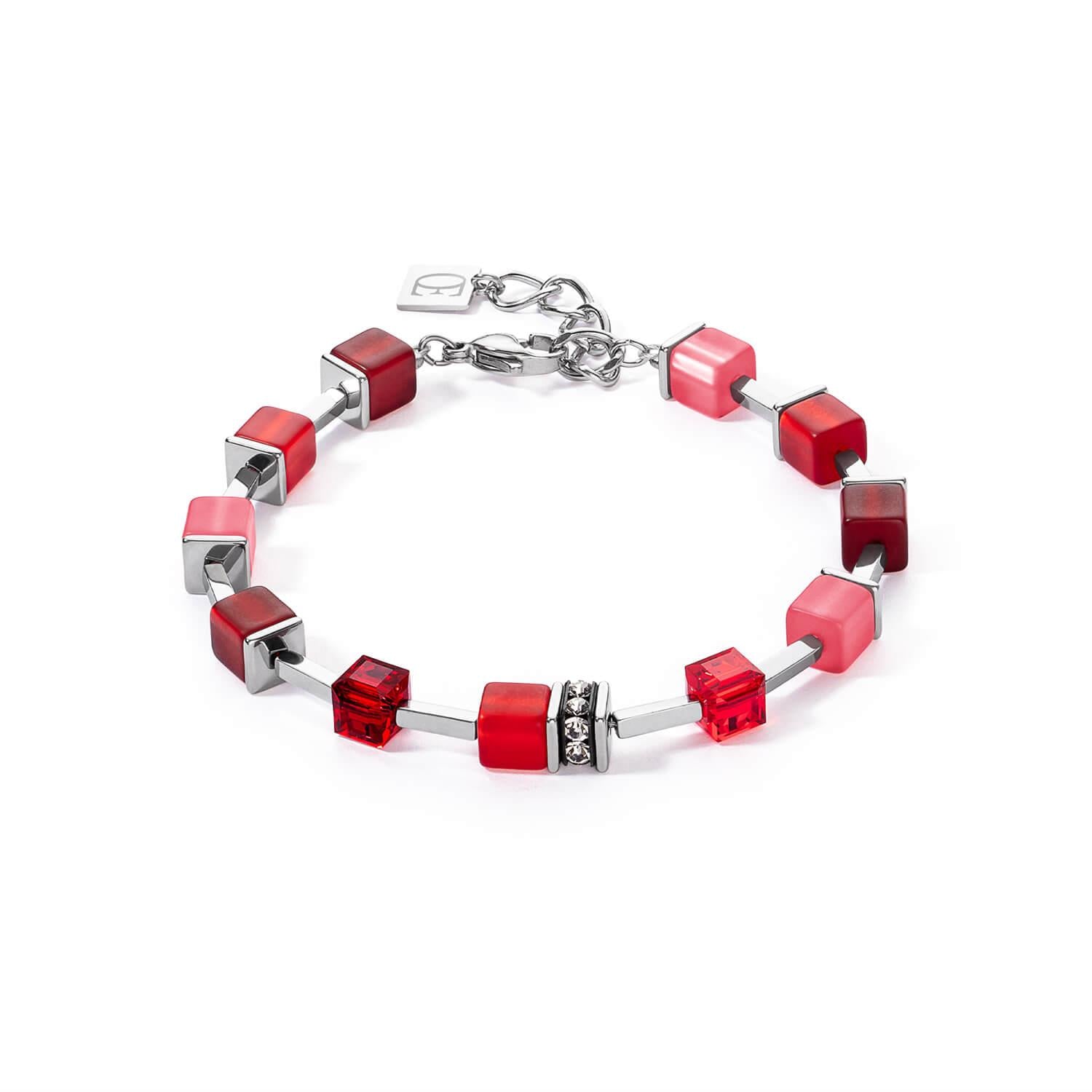 GeoCUBE Iconic Pure Bracelet In Red