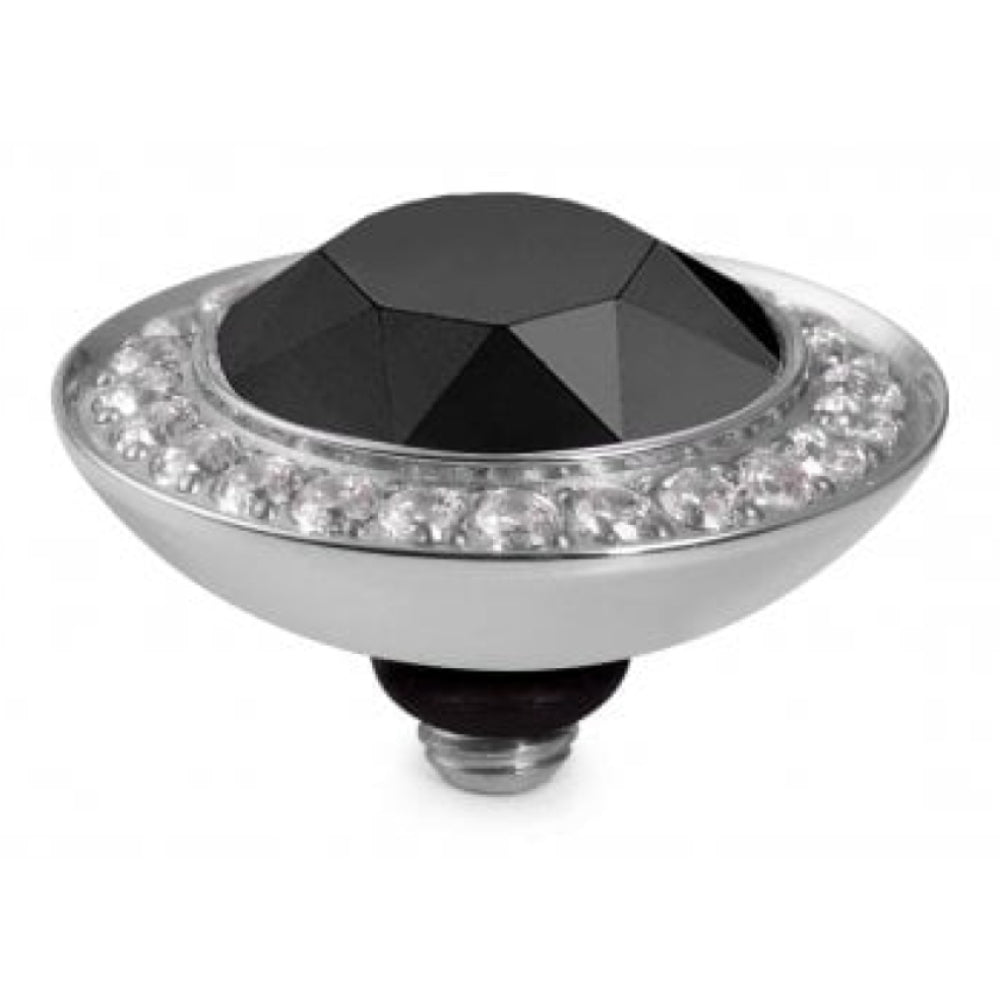 Famosa Silver 13mm Tondo Deluxe Ring Top Jet