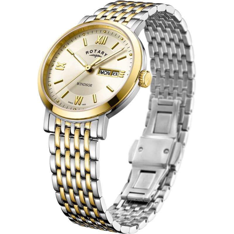 Two Tone Gold Windsor Gents