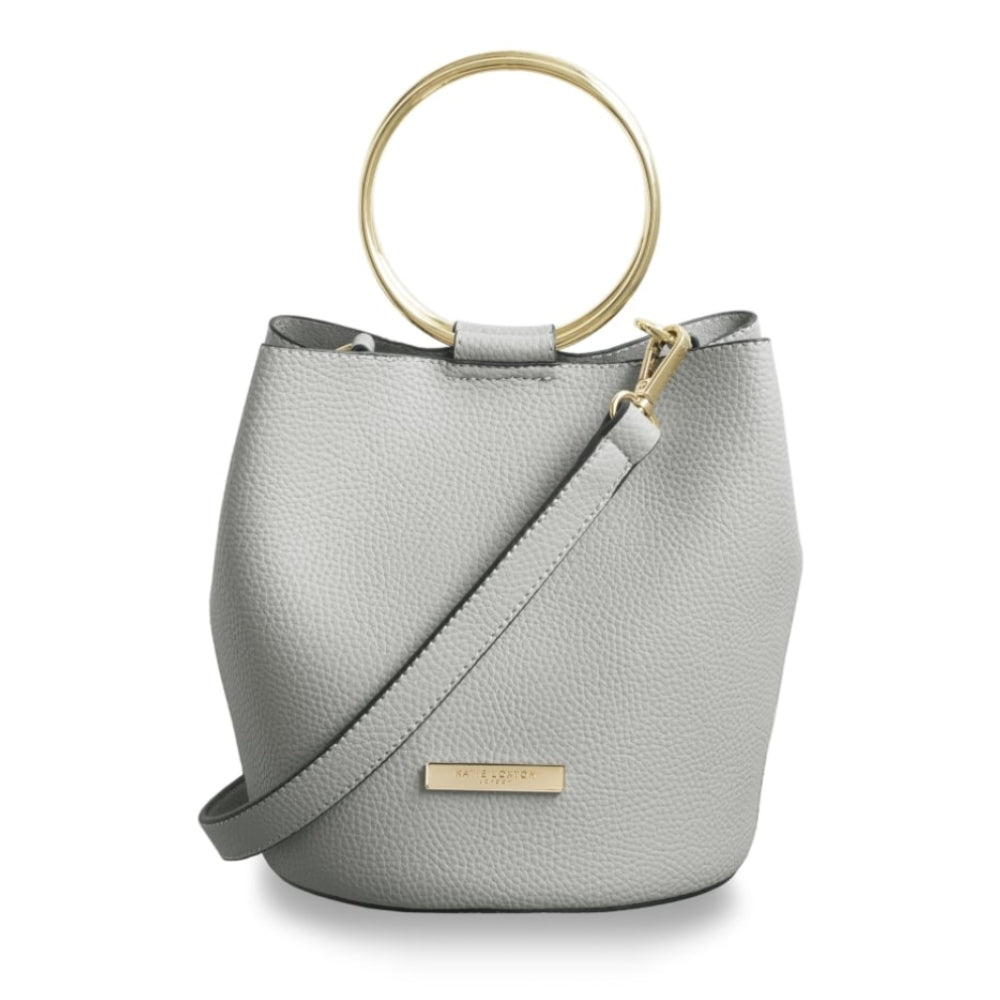 SUKI BUCKET BAG - pale grey - 20x18x6cm