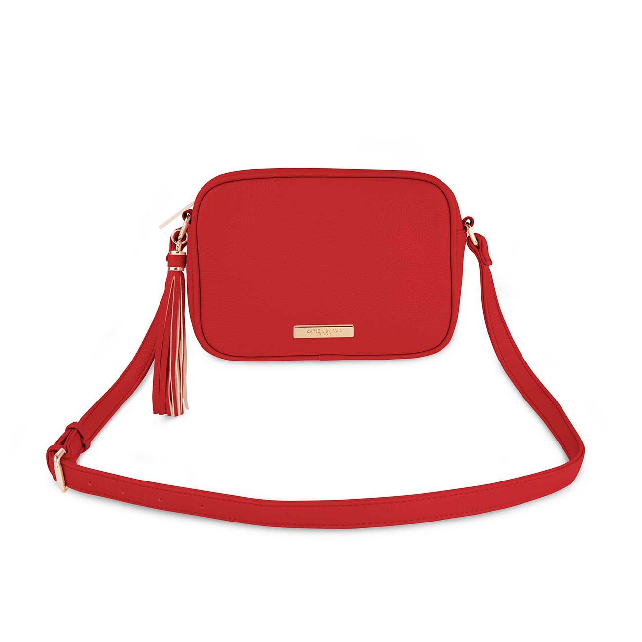 Sophia Tassel Crossbody Bag | Red