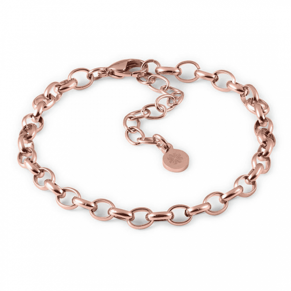Rose Gold Charm Bracelet