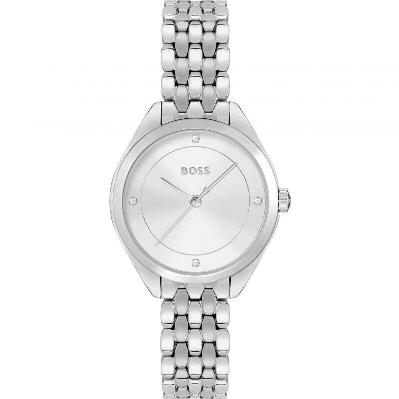Mae Stainless Steel Link Bracelet Ladies Watch