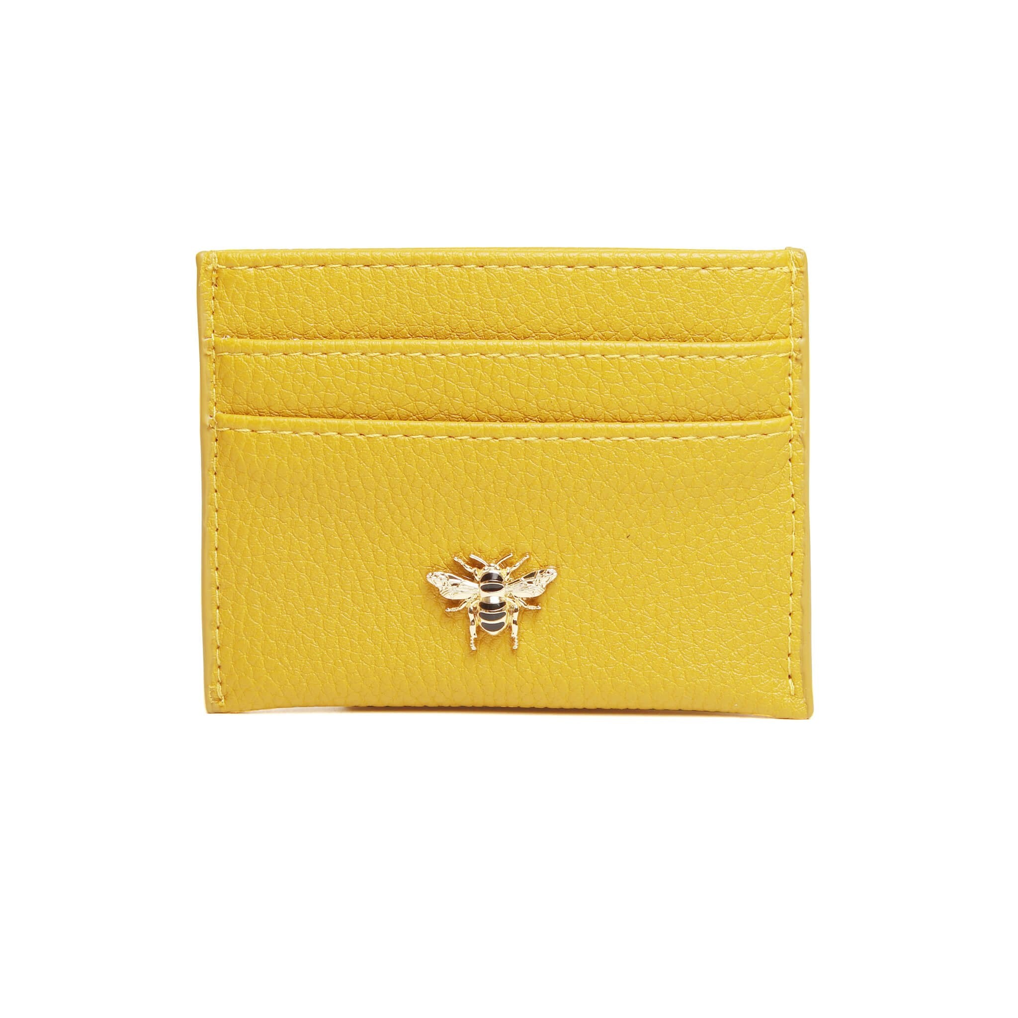 Bow Card Holder In Ochre