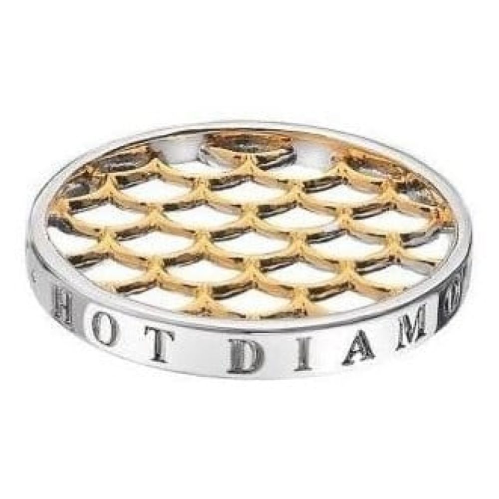 Ladies 25mm Gold Weaver Coin