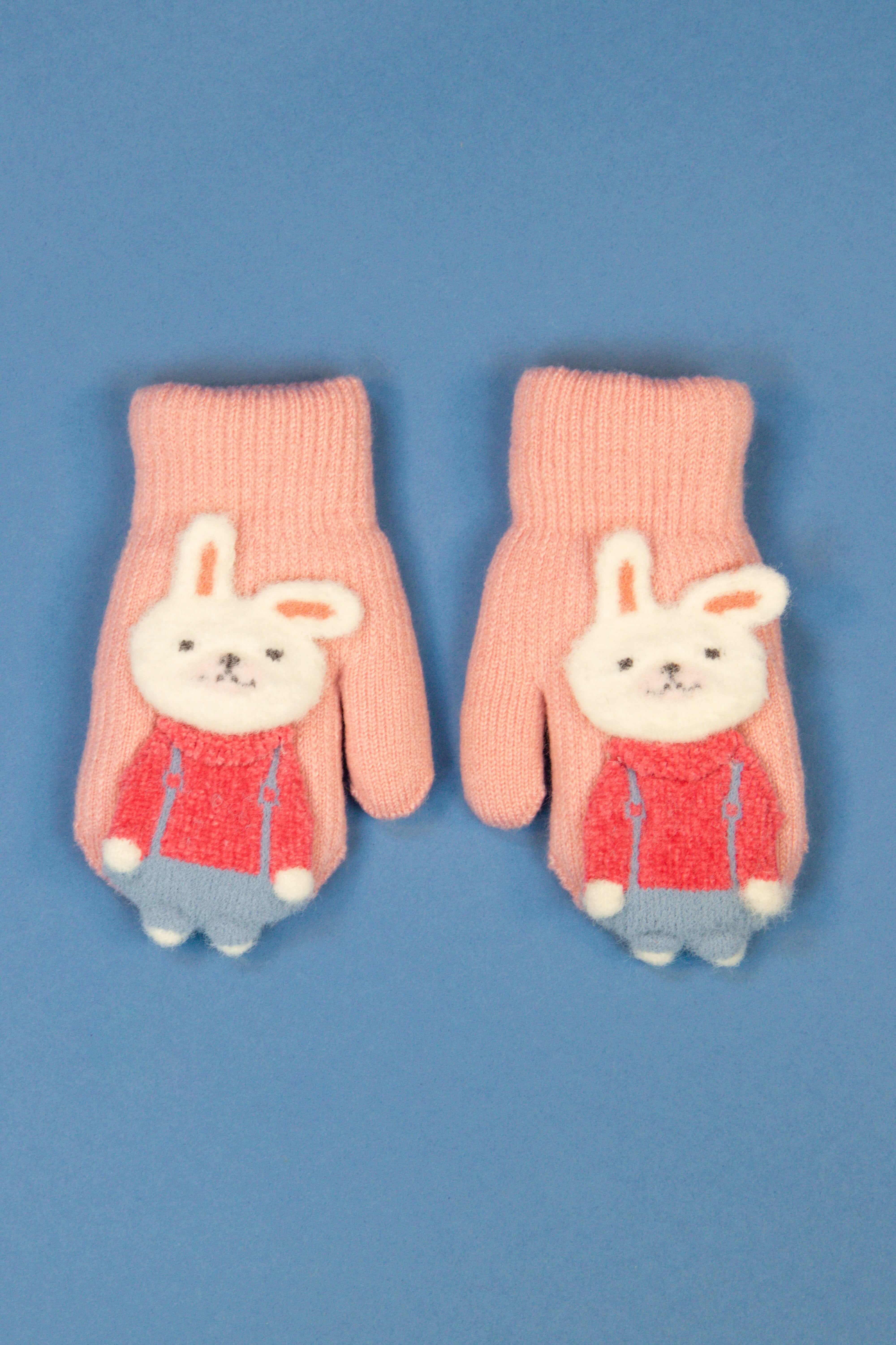Powder Pal Mittens - Bunny- Candy