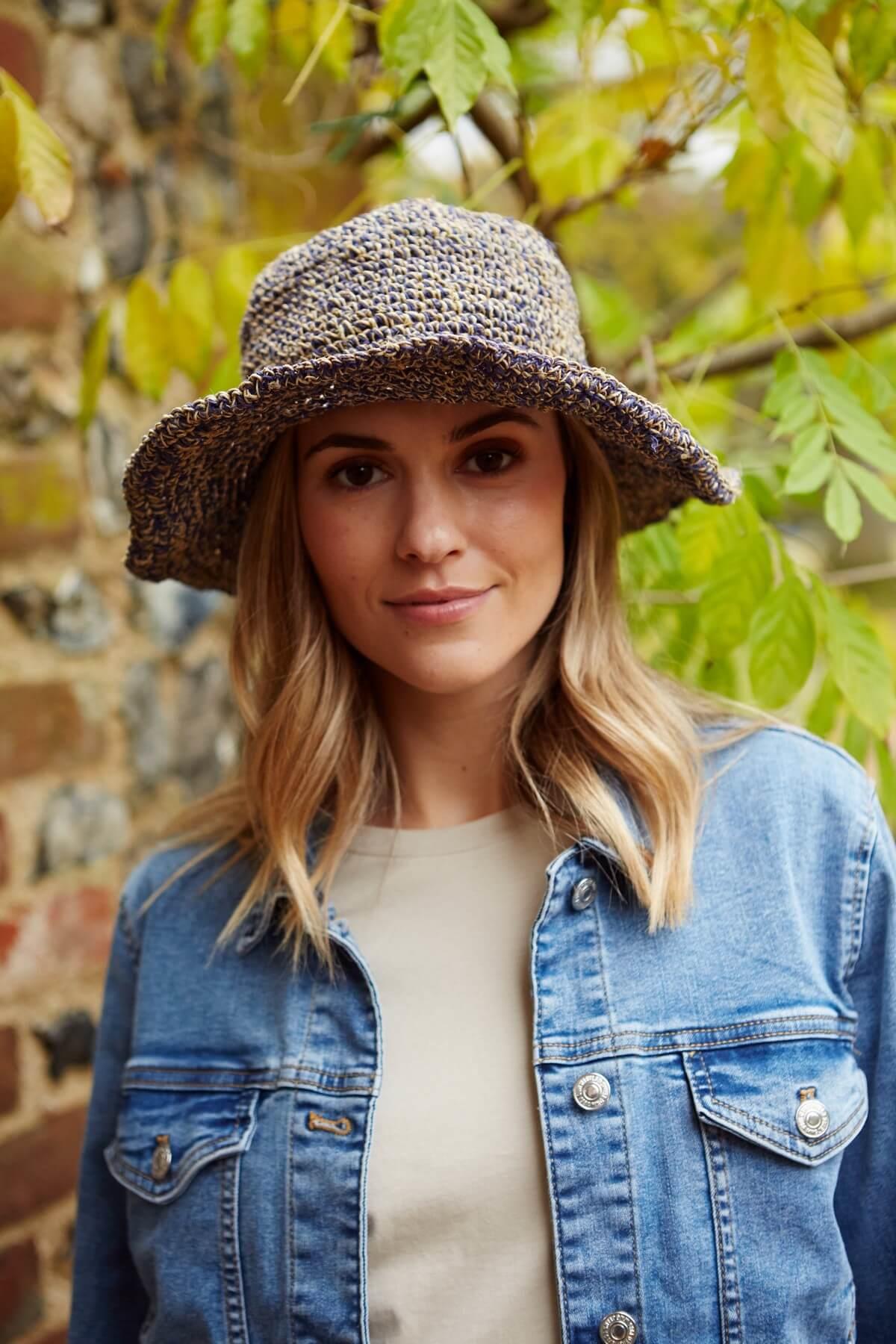 Hemp/Cotton Hat Denim