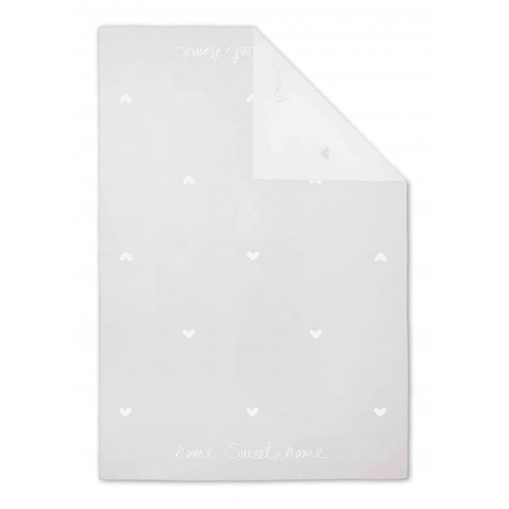 Home Blanket - Home Sweet Home - Pale Grey
