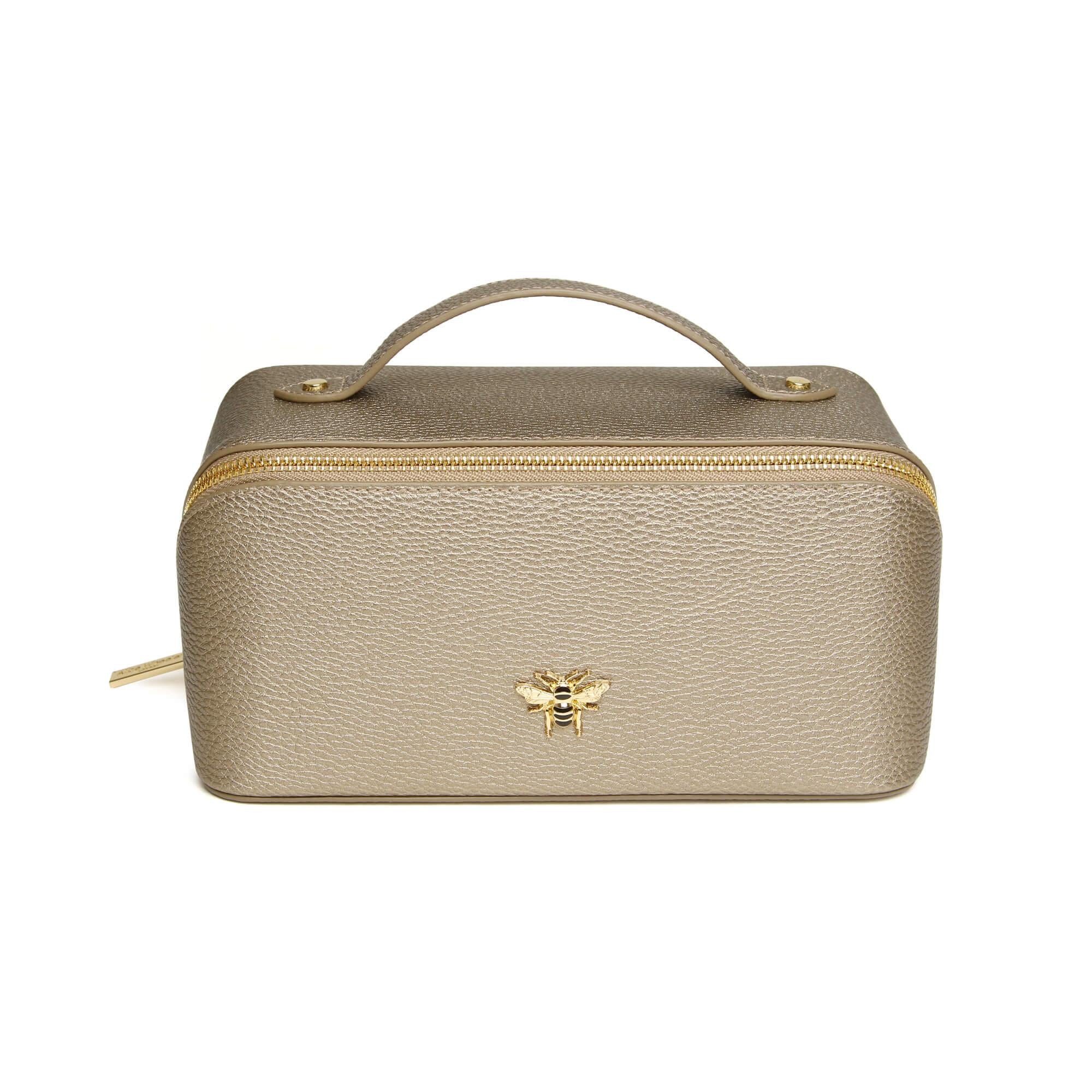 London Train Case In Bronze