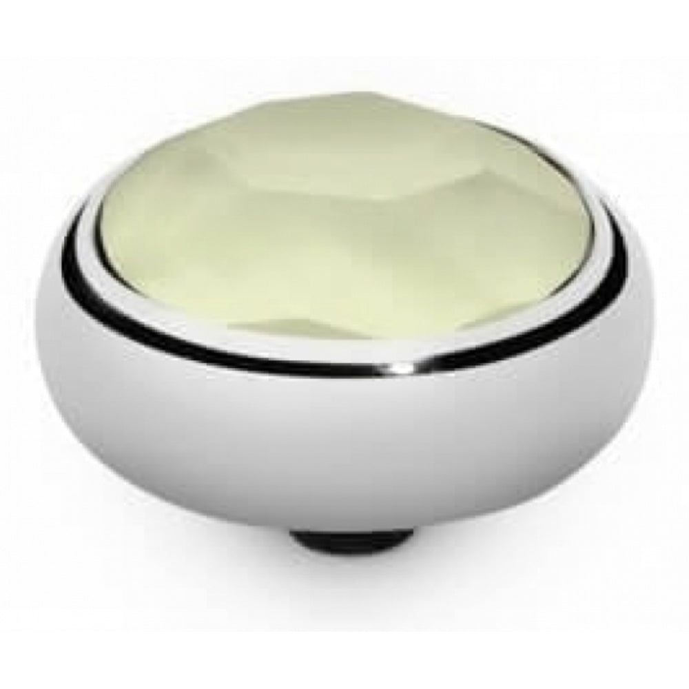 Famosa Powder Yellow Stainless Steel Sesto 10mm Ring Top