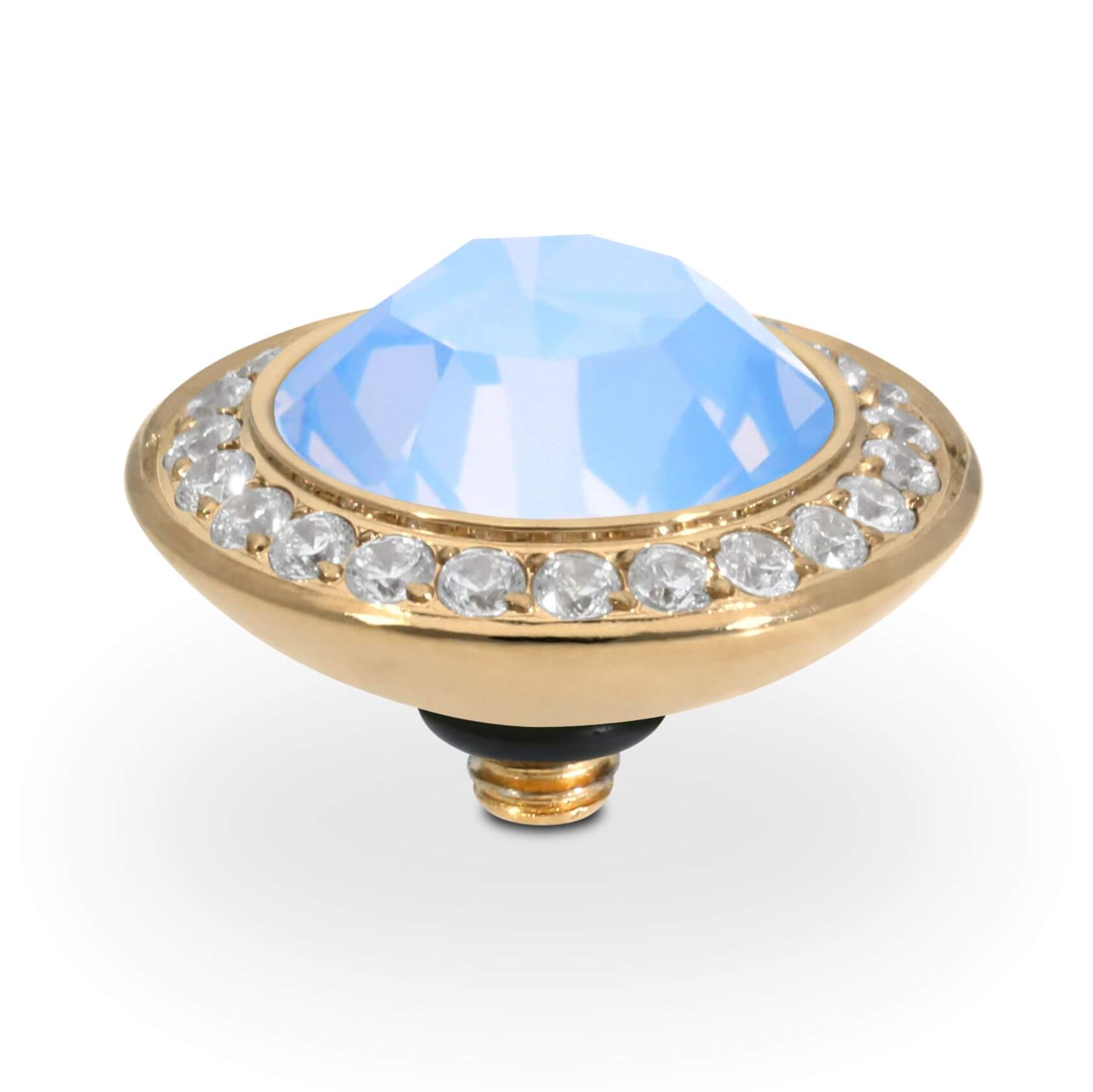 TONDO Deluxe (G/P) 13mm Light Sapphire Opal Top