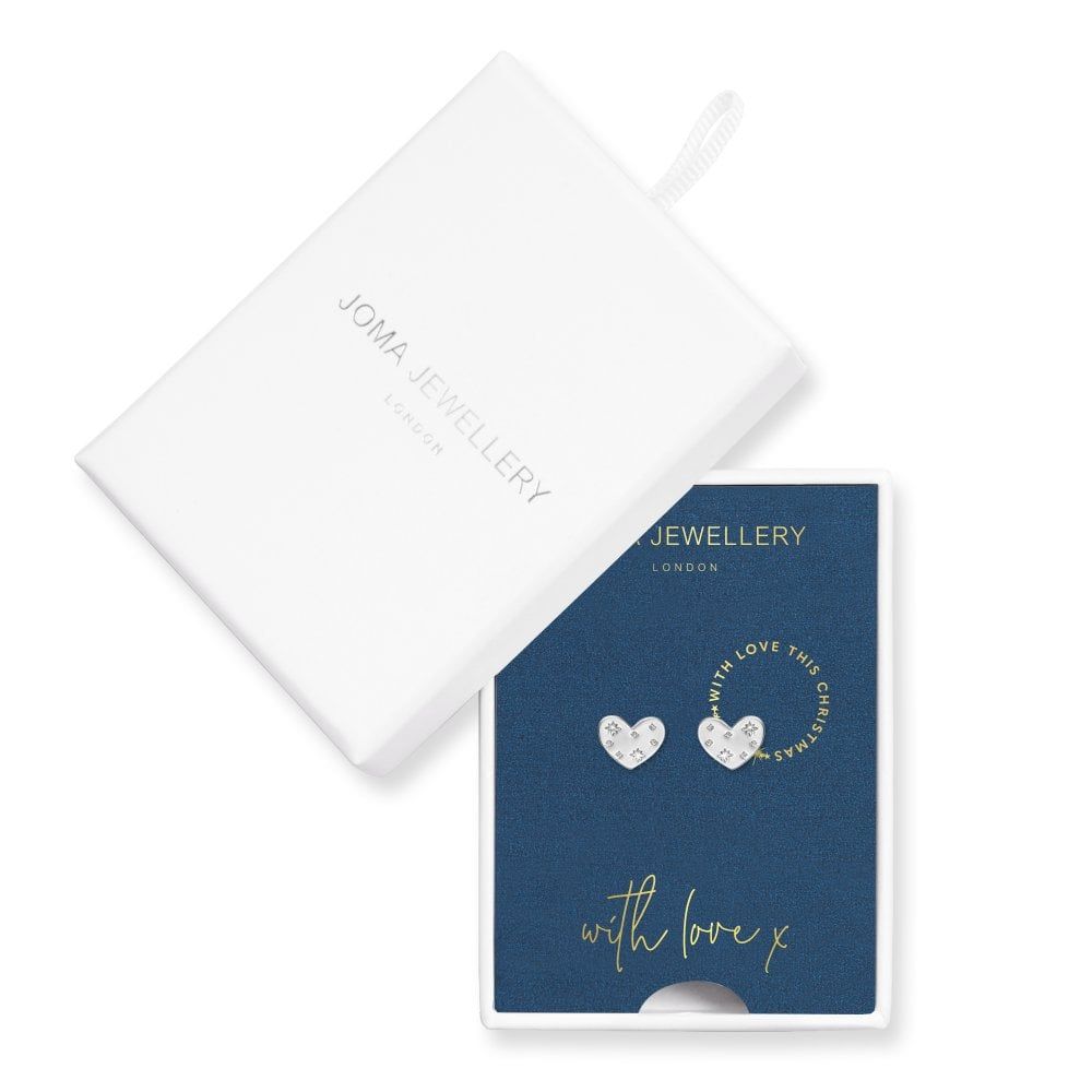 Treasure The Little Things | With Love At Christmas | Silver | Earring Box