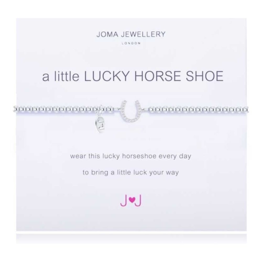 a little LUCKY HORSESHOE - silver bracelet